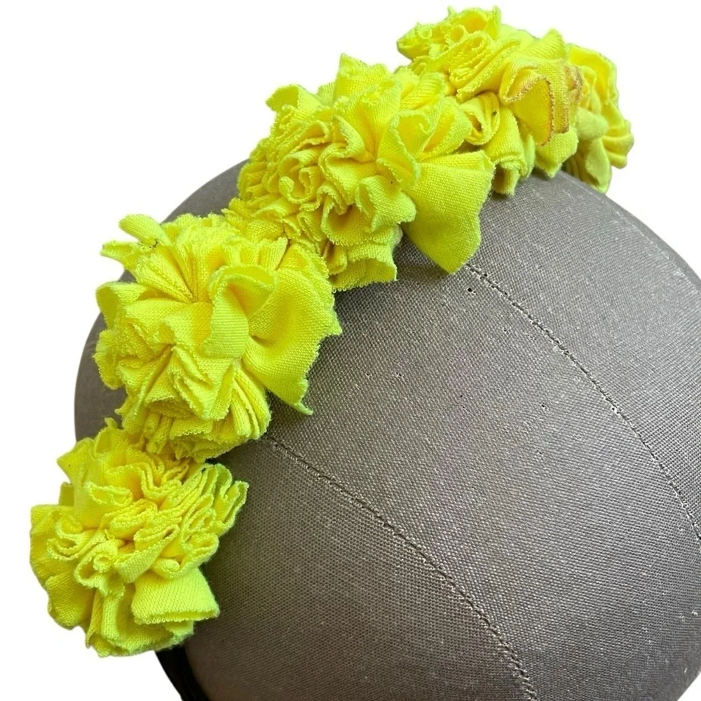 4/$25 Yellow Flower Headband
